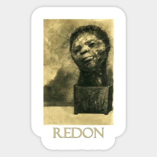 Cactus Man (1882) by Odilon Redon Sticker